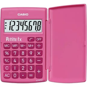 Calculatrice CASIO Petite FX Calculatrice Scolaire 8 chiffres Rose LC-401LV-PK — image 2
