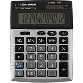 Calculatrice ESPERANZA Calculatrice de Bureau NEWTON Grand Ecran 12 chiffres