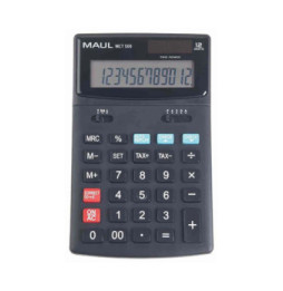 Calculatrice MAUL Calculatrice de bureau MCT 500, 12 chiffres, noir