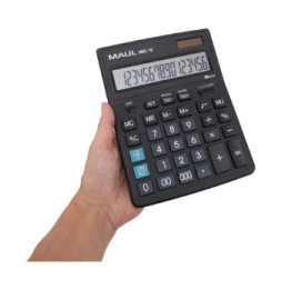 Calculatrice MAUL Calculatrice de bureau MXL 16, 16 chiffres, noir