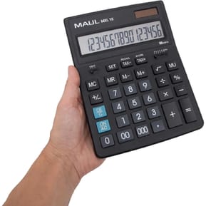 Calculatrice MAUL Calculatrice de bureau MXL 16, 16 chiffres, noir — image 2