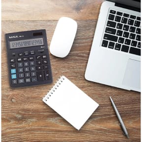 Calculatrice MAUL Calculatrice de bureau MXL 16, 16 chiffres, noir — image 5