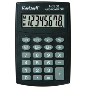 Calculatrice REBELL Calculatrice de poche HC...
