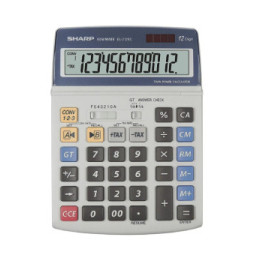 Calculatrice SHARP calculatrice de bureau EL-2125C alimentation solaire
