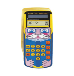 Calculatrice TEXAS INSTRUMENTS Calculatrice scolaire LITTLE PROFESSOR solaire