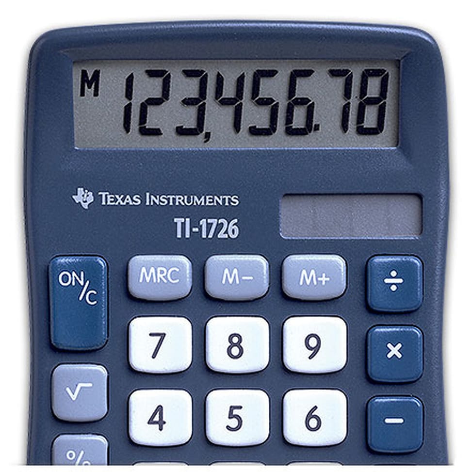 Calculatrice Texas Instruments TI-1726 — image 2