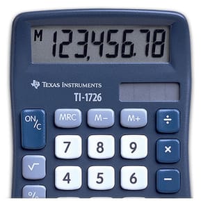 Calculatrice Texas Instruments TI-1726 — image 2