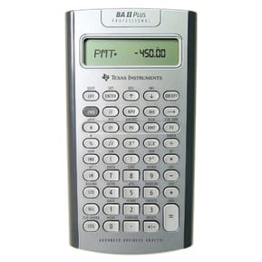 Calculatrice Texas Intruments BA II Plus Professional