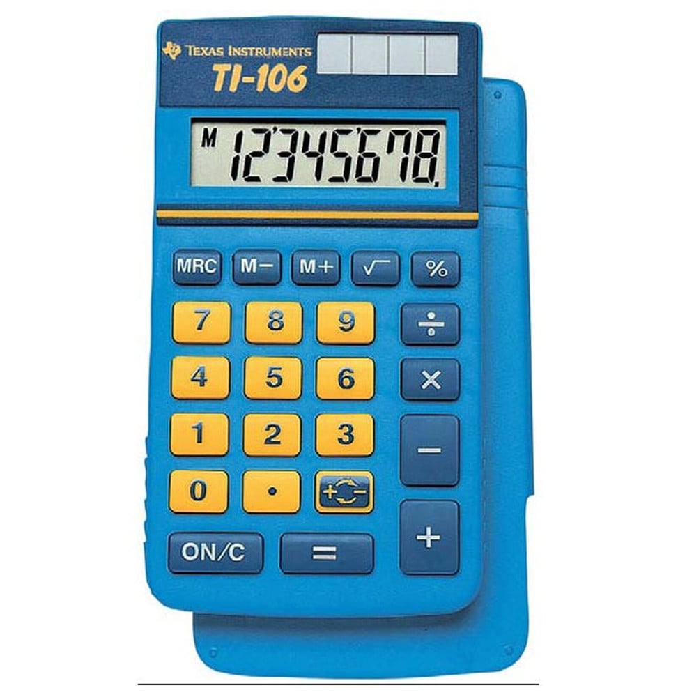 Calculatrice Texas Intruments TI-106