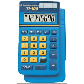 Calculatrice Texas Intruments TI-106