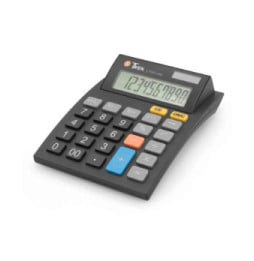 Calculatrice TRIUMPH ADLER Calculatrice de bureau TWEN J-1010 Solar Large Ecran LCD