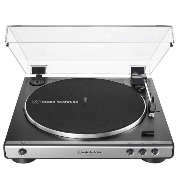 مشغل أسطوانات Audio-Technica AT-LP60XUSB رمادي