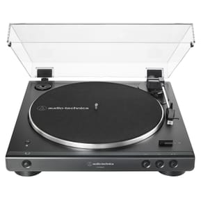 مشغل أسطوانات Audio-Technica AT-LP60XBT أسود