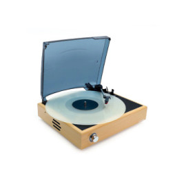 Metronic 477360 - Platine vinyle avec haut-parleurs intégrés