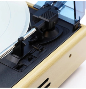Metronic 477360 - Platine vinyle avec haut-parleurs intégrés