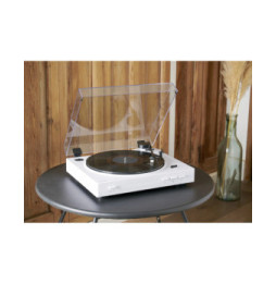 Thomson TT351 - Platine vinyle automatique Entrainement par courroie - Blanc