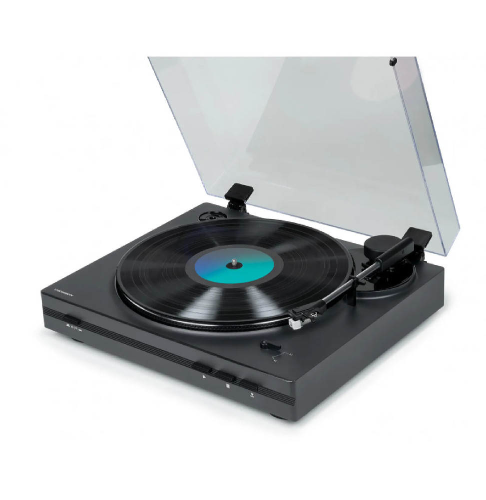 Thomson TT355 - Platine Vinyle Automatique Entrainement par courroie - Gris