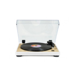 Thomson TT301 - Platine Tourne Disque Design Blanc Bois – TT301