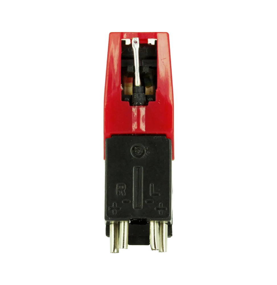 BigBen Connected Lot de 2 Kit Saphir pour Tourne Disques Rouge / Noir