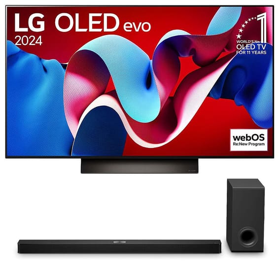 TV LG OLED77C4 + S90TY