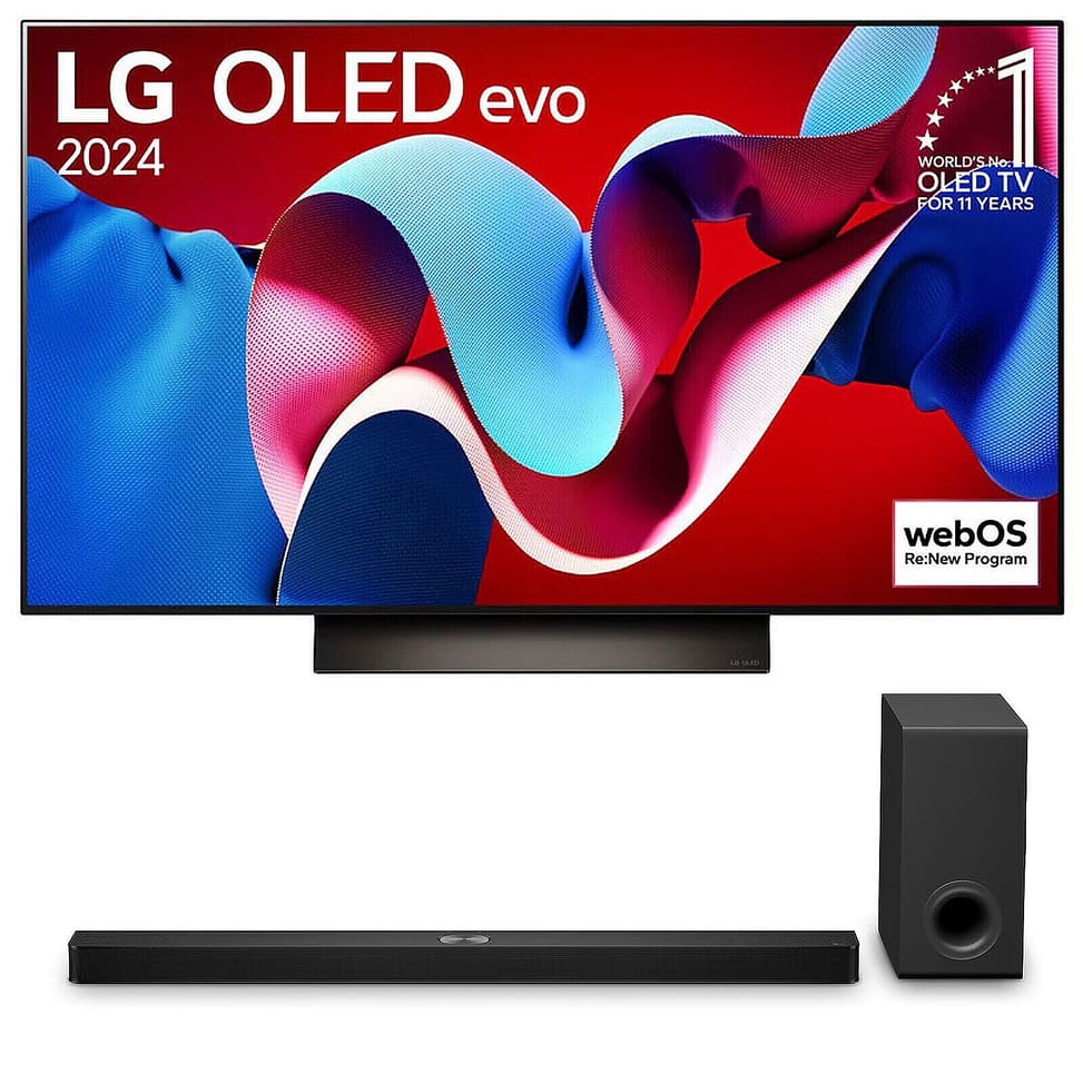 TV LG OLED55C4 + S90TY — image 1