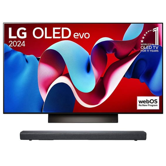TV LG OLED65C4 + JBL Bar SB510