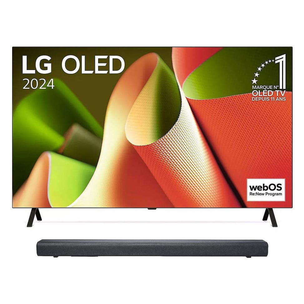 TV LG OLED55B4 + JBL Bar SB510 — image 1