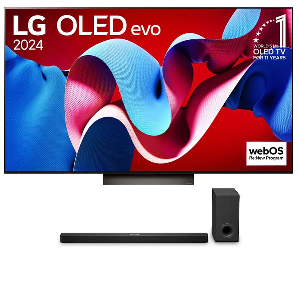 TV LG OLED65C4 + LG S90TY — image 1