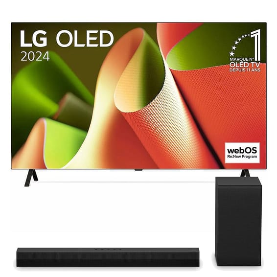 TV LG OLED55B4 + LG S40T