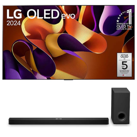 TV LG OLED83G4 + S90TY