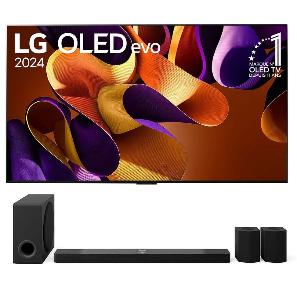 TV LG OLED83G4 + S95TR — image 1