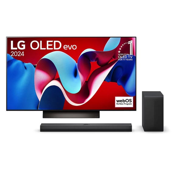 TV LG OLED65C4 + S70TY