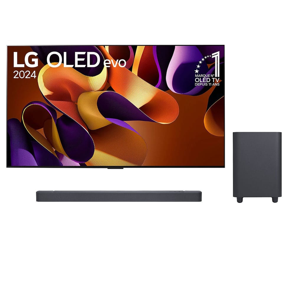 TV LG OLED55G4 + JBL Bar 500 — image 1