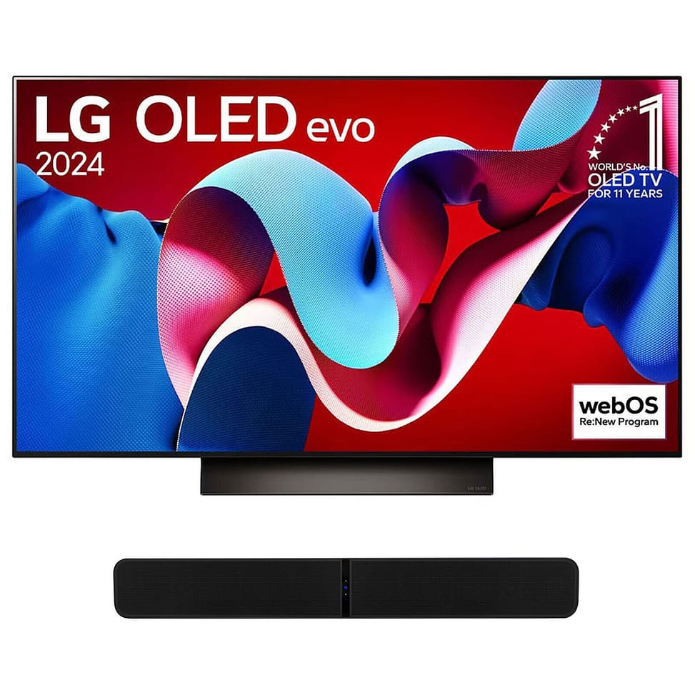 TV LG OLED65C4 + Bluesound Pulse Soundbar+ Noir — image 1