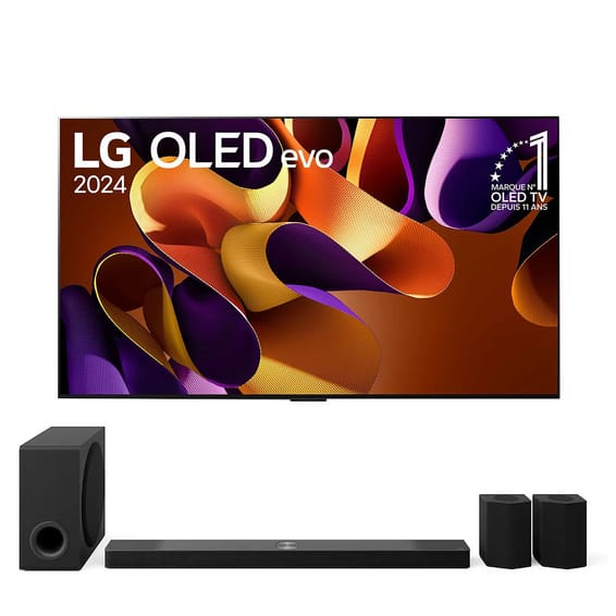 TV LG OLED65G4 + S95TR
