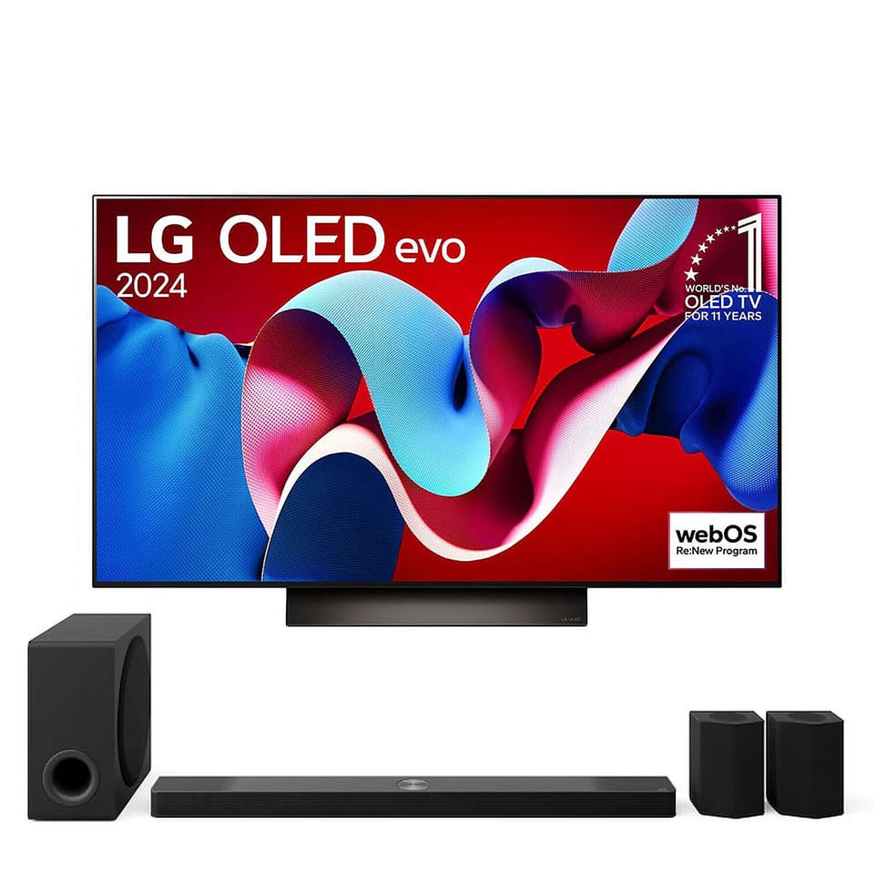 TV LG OLED65C4 + S95TR — image 1