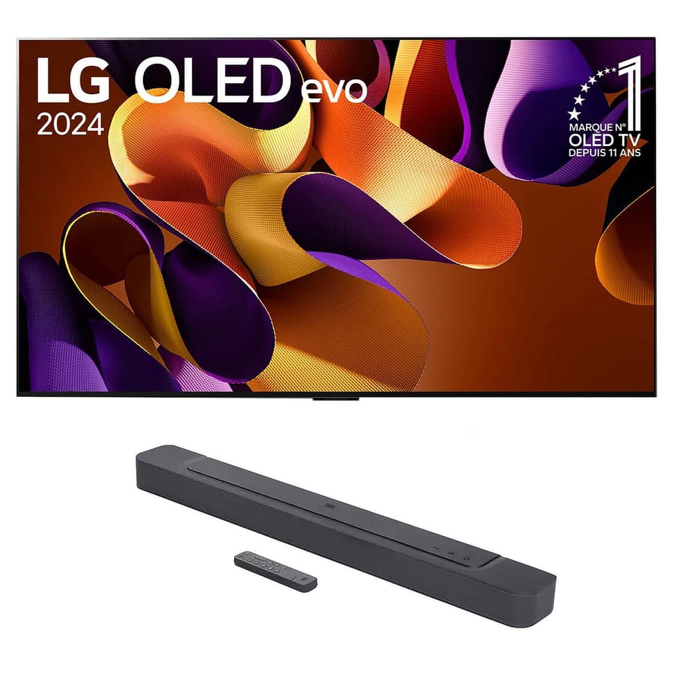 TV LG OLED65G4 + JBL Bar 300 — image 1