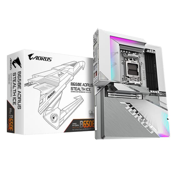 Carte mère Gigabyte B650E AORUS STEALTH ICE