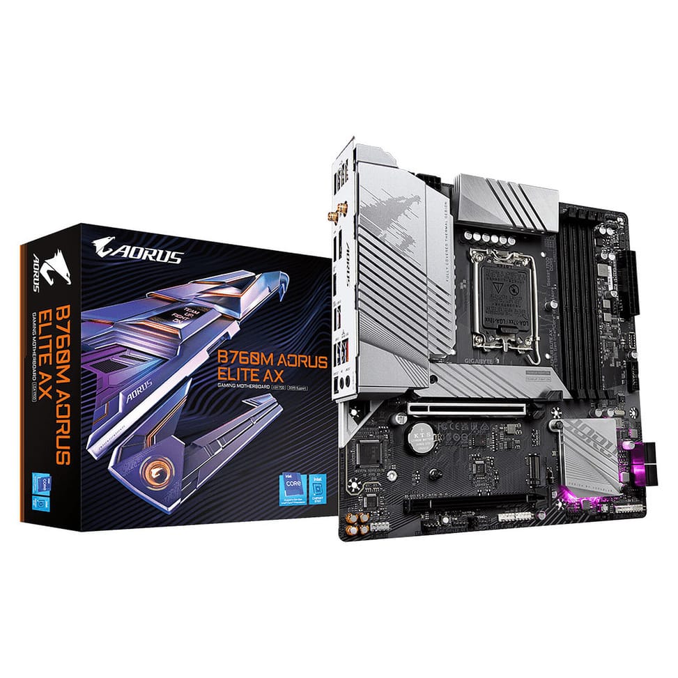 Carte mère Gigabyte B760M AORUS ELITE AX — image 1