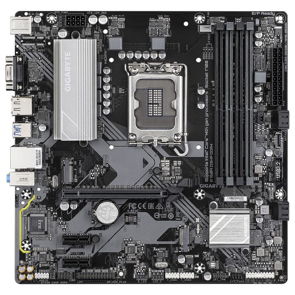 Carte mère Gigabyte B760M D3HP DDR4 — image 2