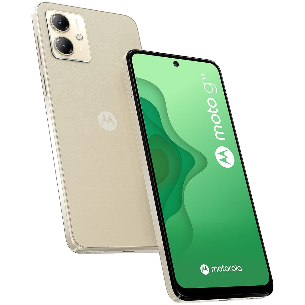 Téléphone Motorola Motorola Moto G14 Beige Crème — image 4