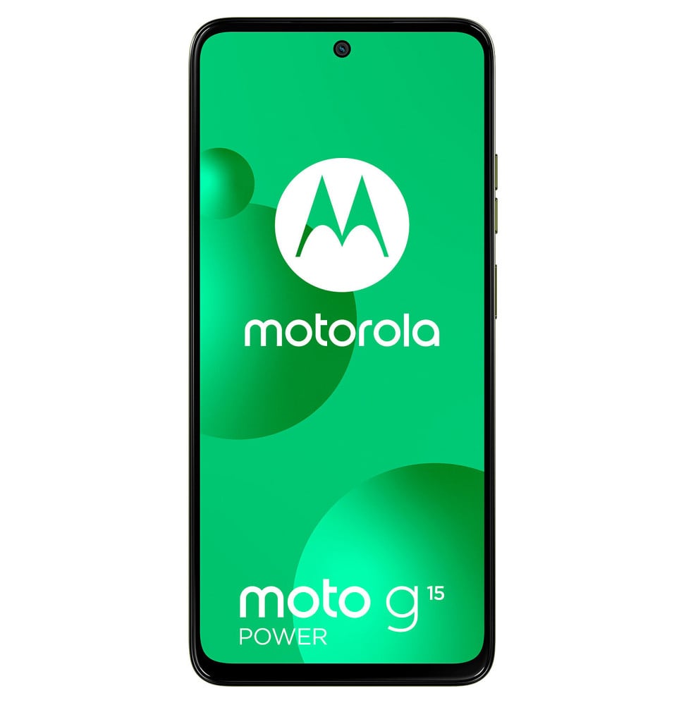 Téléphone Motorola Motorola Moto G15 Power Vert Kaki