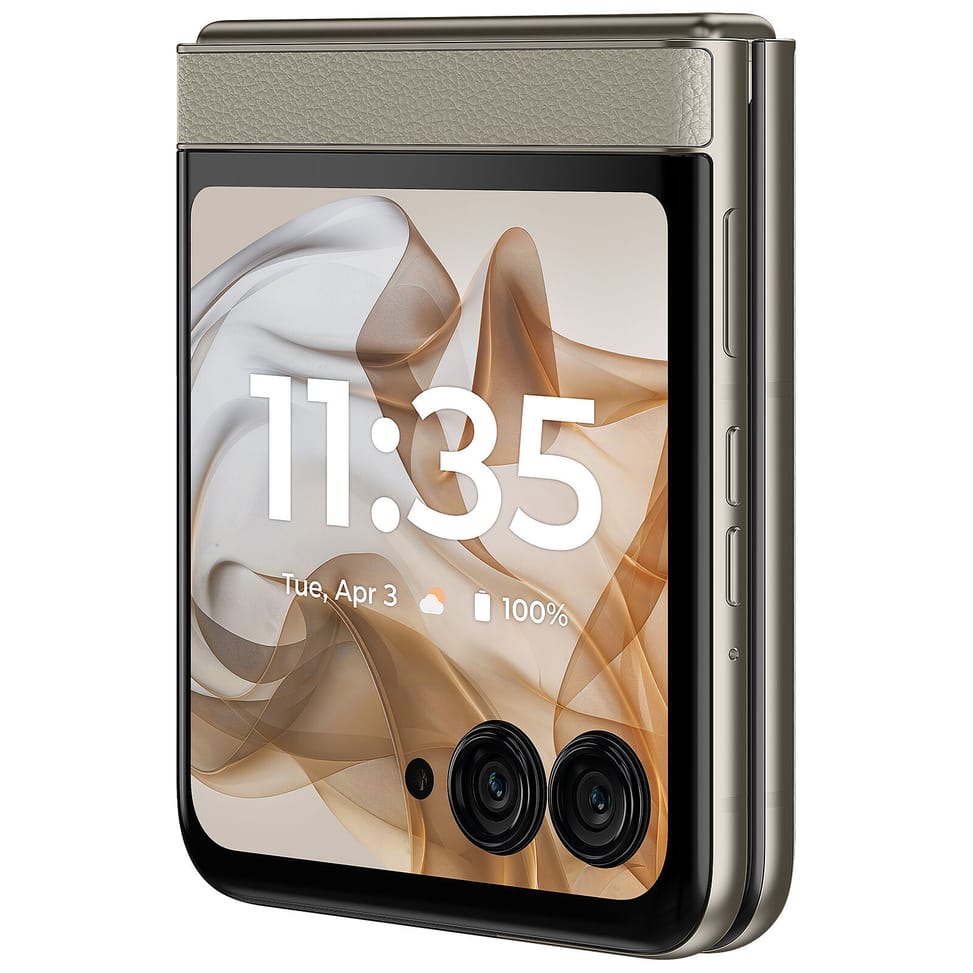 Téléphone Motorola Motorola Razr 50 Beige Sable — image 4