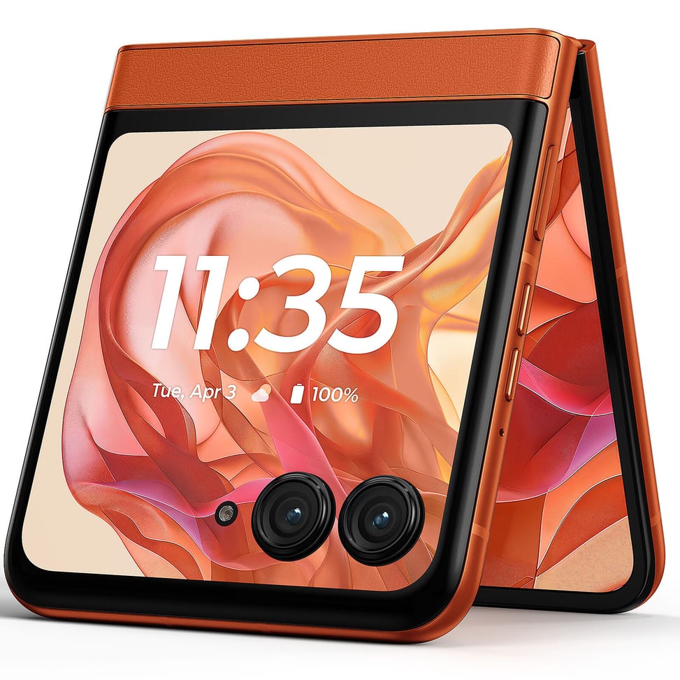 Téléphone Motorola Motorola Razr 50 Orange Cuivre — image 3