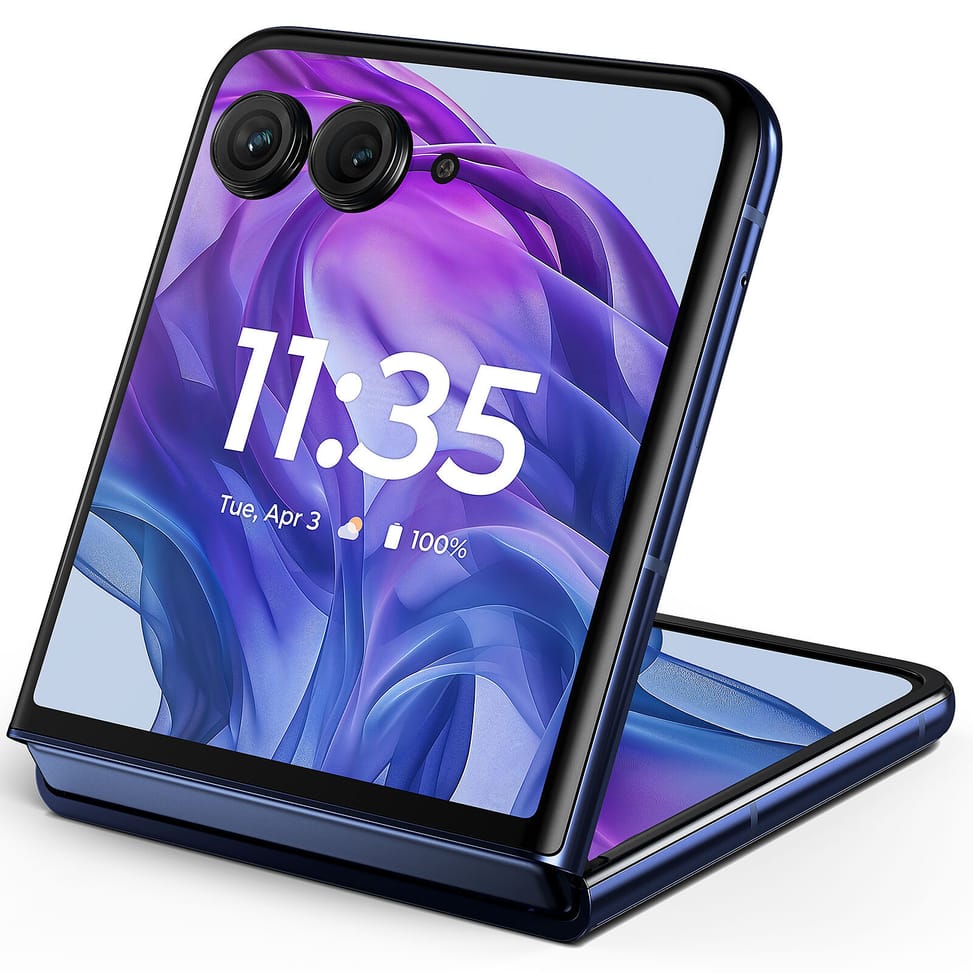 Téléphone Motorola Motorola Razr 50 Ultra Bleu Marine — image 4
