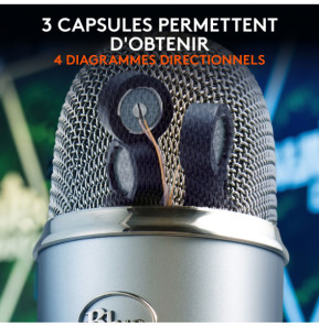 Blue Microphones Yeti Argent