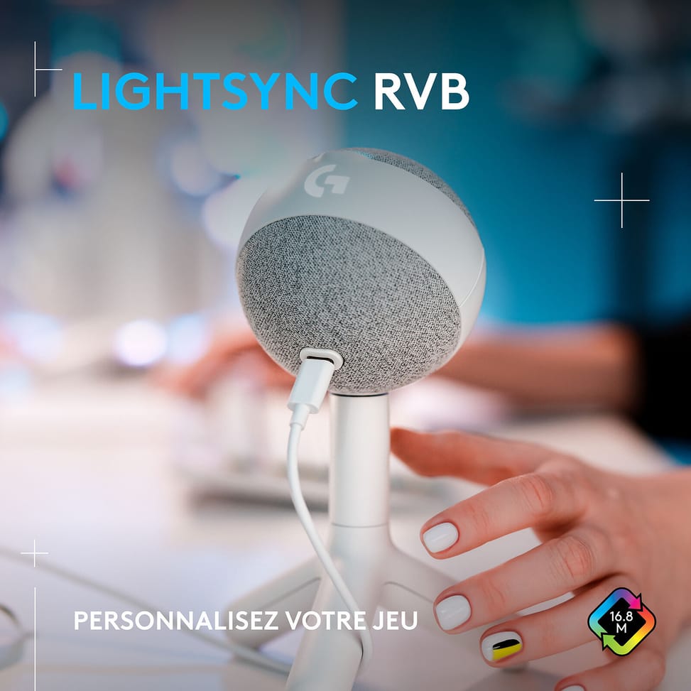 Logitech G Yeti Orb (Blanc) — image 2