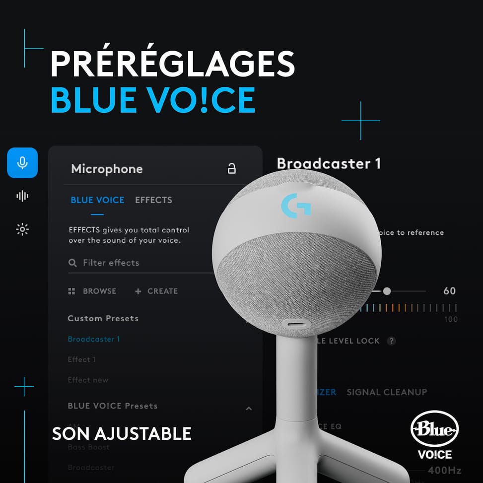 Logitech G Yeti Orb (Blanc) — image 4