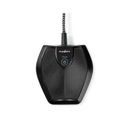 Nedis Microphone filaire de conférence avec touche mute - USB