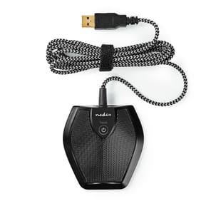 Nedis Microphone filaire de conférence avec touche mute - USB — image 4